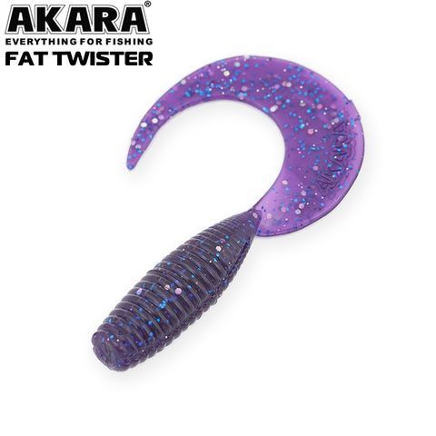 Твистер Akara Fat Twister 50 (T3) X040 (8 шт.)