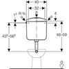 Бачок для унитаза напольного Geberit АР117 136.530.11.1