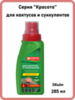 Жидкое минеральное удобрение красота для кактусов и суккулентов Bona Forte флакон 285 мл