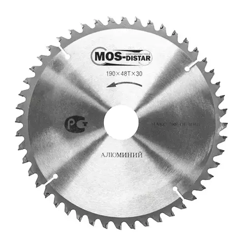 Пильный диск MOS-DISTAR алюминий PSA25510030 255мм