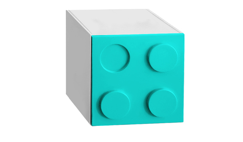 Навесная полка Лего куб