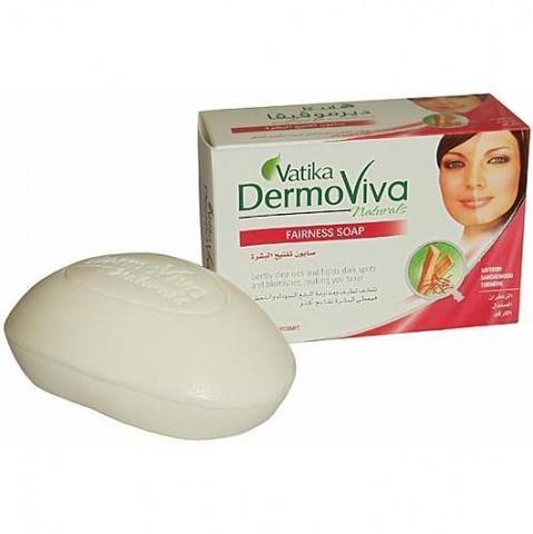 Мыло Dabur Vatika Naturals Dermoviva Fairness Soap - осветляющее 125гр