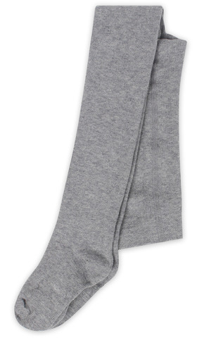 Серые хлопковые колготки RuSocks