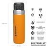 Картинка термос Stanley GO Quick Flip™ 1,06L шафрановый - 5