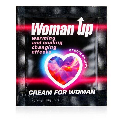 Возбуждающий крем для женщин с ароматом вишни Woman Up - 1,5 гр. - Биоритм LB-80009t