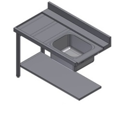 Стол для посудомоечной машины KAYMAN СПМ-111/1207 П