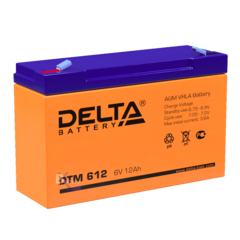Аккумулятор Delta DTM 612 (AGM)