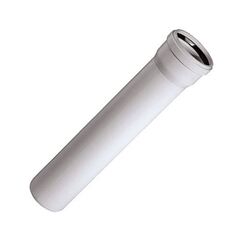 Труба малошумная Политэк, DN 110, длина 250мм, стенка 2,7мм, для внутренней канализация, белая