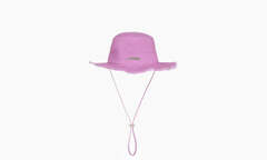 Jacquemus Le Bob Artichaut Large Brim Bucket Hat "Lilac"