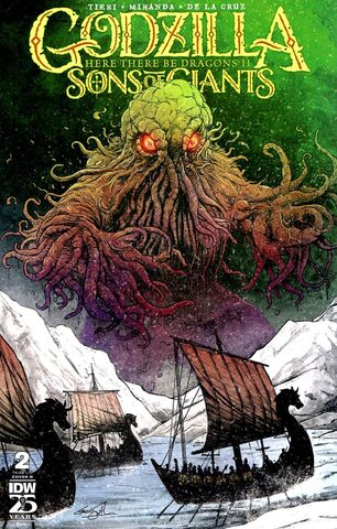 Godzilla Here There Be Dragons II Sons Of Giants #2 (Cover B)