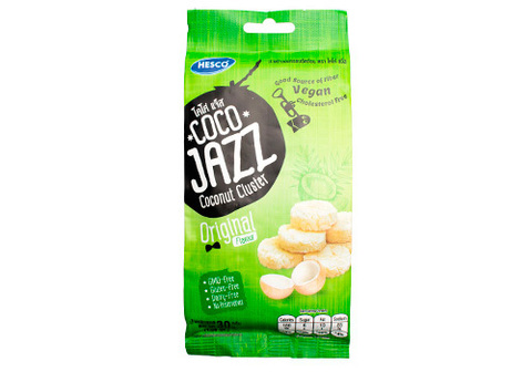 Кокосовые снеки с оригинальным вкусом "Coco Jazz", 30г