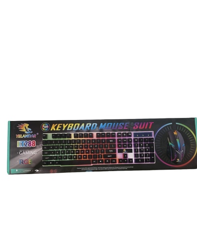 Набор игровой 2 в 1 клавиатура + мышь RGB KT288