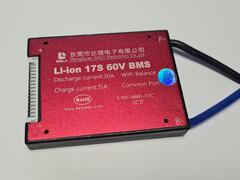 Плата контроля BMS Li-ion 17S 60V 30A
