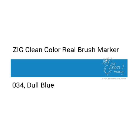 Маркер акварельный ZIG Clean Color Real Brush- штучно - 034