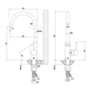 Lemark LM3072C085 Комплект Lemark: Смеситель LM3072C для кухни + Фильтр BASIC для очистки воды от хлора и вредных прим