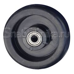 Колесная опора неповоротная ПВХ FCPVC 125