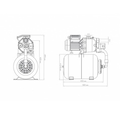 Насосная станция Джилекс «ДЖАМБО» 60/35 П-24 (4021)