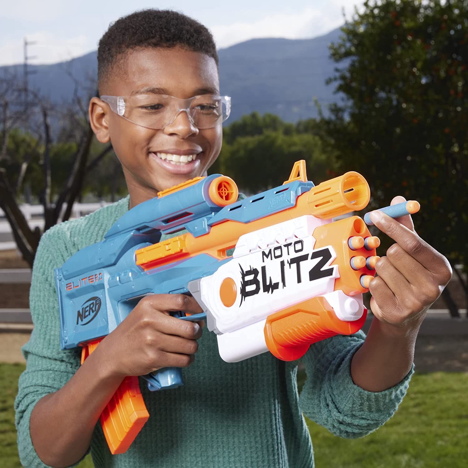 Игрушечное оружие HASBRO Nerf NERF Elite 2.0 Motoblitz CS-10 - Бластер нерф  элит мотоблиц - Нерф F5872 купить в Москве | Доставка по России.