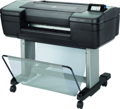 Плоттер  HP DesignJet Z6 PS (24,6 colors, pigment ink, 2400x1200dpi,128 Gb(virtual),500 Gb HDD, GigEth/host USB type-A, stand, single sheet and roll feed ,autocut, PS)
