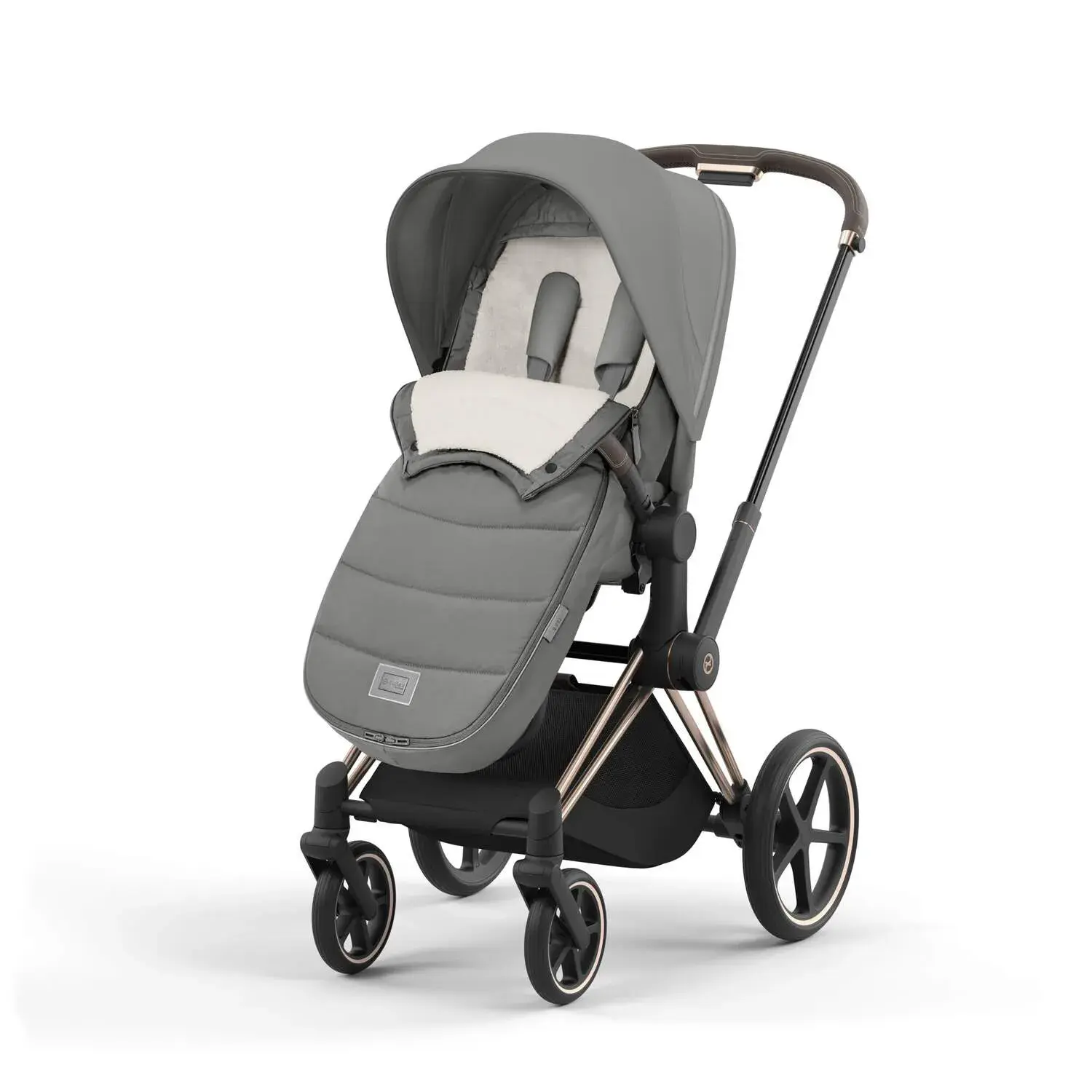 Cybex Platinum Footmuff Mirage Grey 18 200 Kid Mall