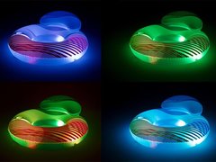 Надувной круг для плавания  Swim Bright 117 см,Bestway 43252, С LED-подсветкой