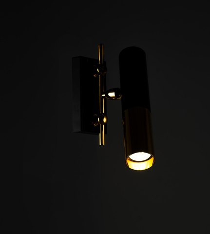 Бра Ike Black-Gold H30