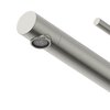 Cezares RELAX-LC2-GM-W0 RELAX-LC2-GM-W0 Смеситель для накладной раковины однорычажный без донного клапана, оружейная сталь