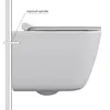 Berges 43365 Комплект : инсталляция АТОМ кнопка черная SoftTouch, унитаз QUATTRO S Rimless 49 см, сидение тонкое дюропласт микролифт, быстросъём