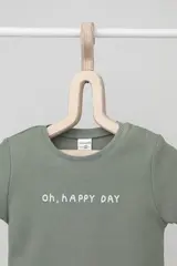 фуфайка для новорожденных  К 300582/зеленый чай(oh happy day)