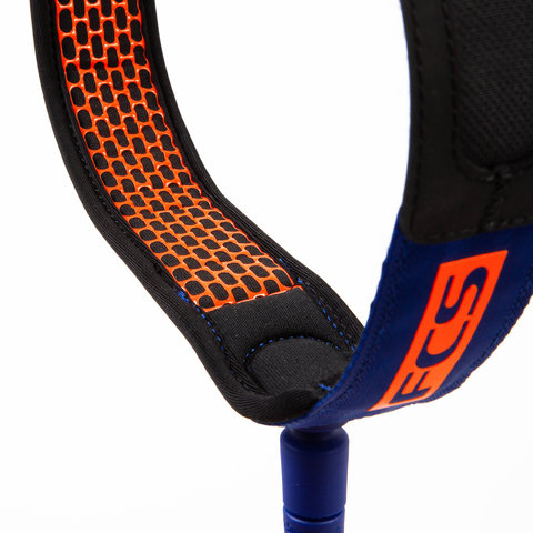 FCS 8' All Round Essential Leash Blood Orange/Navy