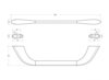 Cezares LINER-TH02-01 LINER-TH02-01 Полотенцедержатель, исполнение хром