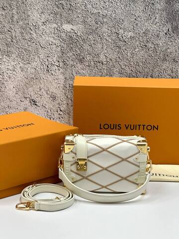 Сумка Louis Vuitton Side Trunk PM белый
