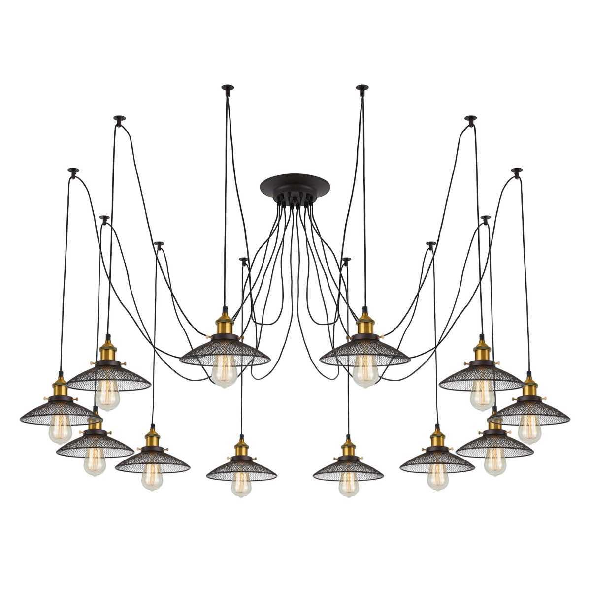 Подвесная люстра Citilux Эдисон CL451121