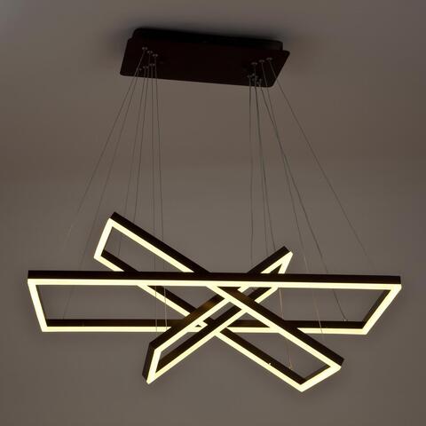 Подвесной светодиодный светильник LED4U L11001-3HL BR