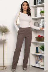 Брюки на резинке Эльда (пыльно-лиловые) Б14333-9М LT Collection