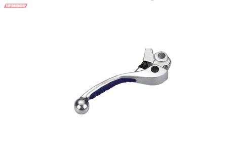 LSR-1830+R Blue Brake Lever with silicon rubber for WR250F, WR426F, WR450F, YZ80, YZ85,  YZ125/250,