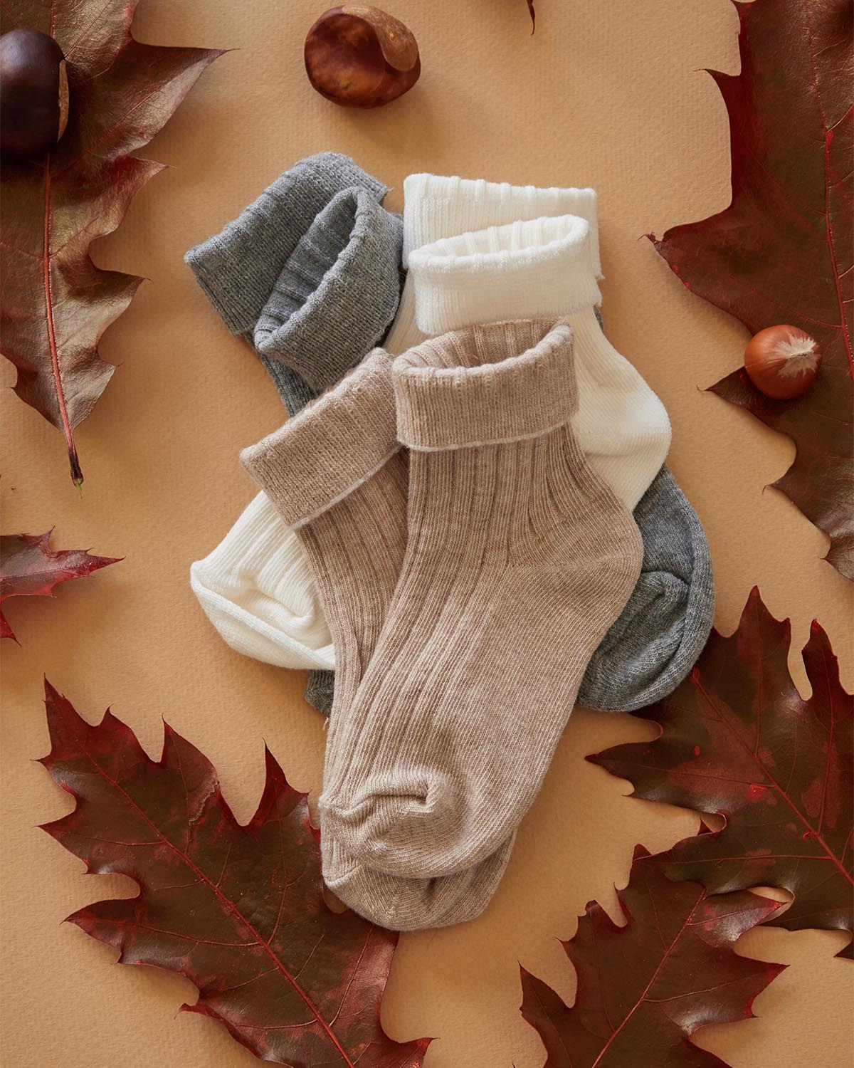 Носки детские в рубчик