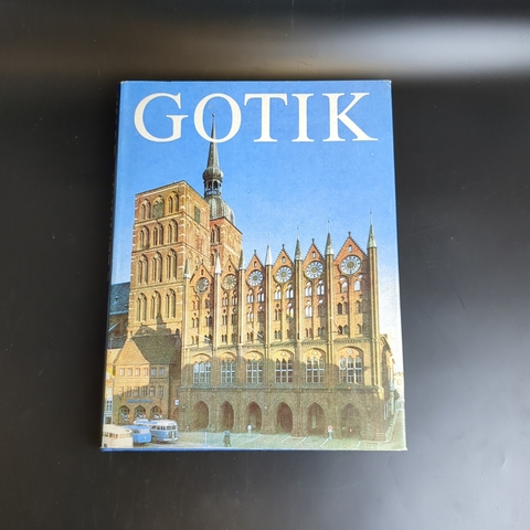 Книга "Gotik". Готика. E. Ullmann. Печать Лейпциг ГДР 1981 год