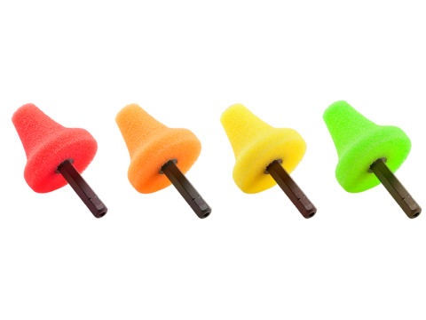 А302 Набор конусных полировальников (4 шт.) различной твердости 35 мм