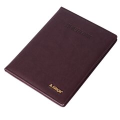 Дневник школьный Alingar 1-11 кл., 48л., 7БЦ, иск.кожа, поролон,тиснение, закругленные углы, коричневый, "Classiс Brown"