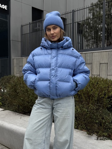Пуховик Twin голубой