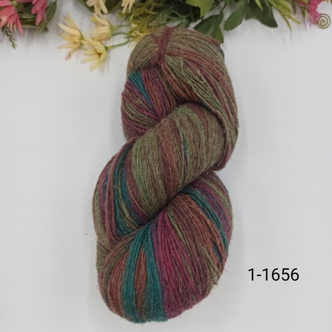 Дундага 6/1 шерсть секционного окрашивания 01-1656 420м/100гр