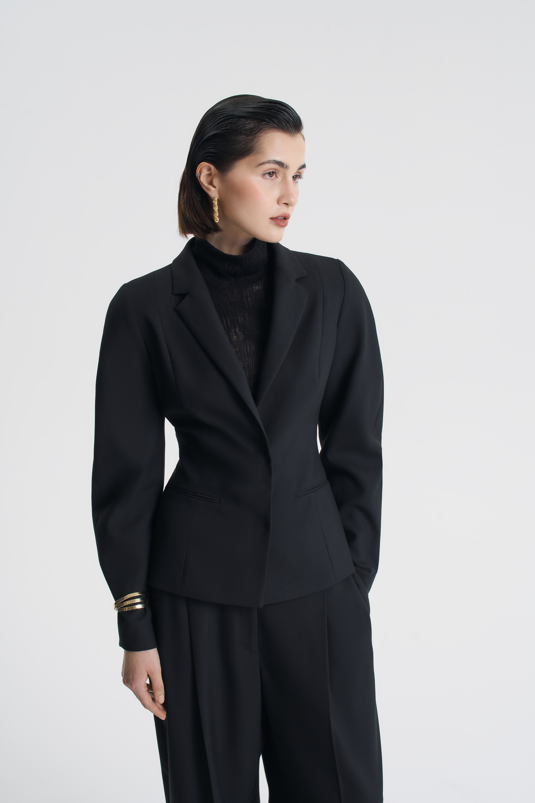 Жакет приталенный