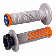 Грипсы ODI EMIG PRO V2 H36EPGO LOCK-ON 4 и 2-х тактных серый/оранжевый