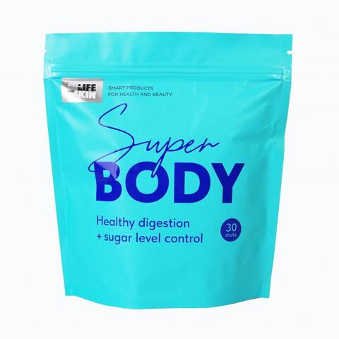 SUPER BODY — Healthy digestion + Sugar level control 30 саше-стиков