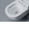 Ceramica Nova CN11005T Унитаз подвесной Ceramicanova Alba торнадо 3.0 сиденье микролифт белый CN11005T