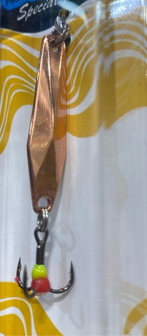 29 Блесна зимняя KDF Minkur 130-8022 4 гр 40 мм цв copper