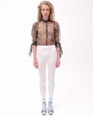 Леггинсы со штрипками Взбитые сливки