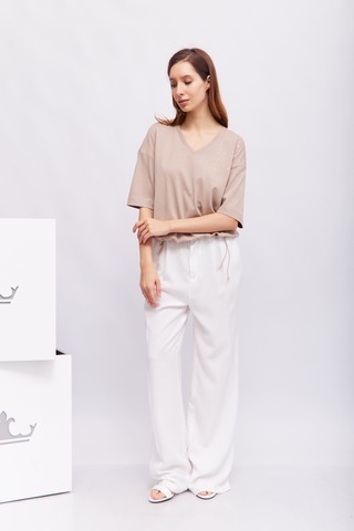 Margittes Свитшот свободного кроя со стразами