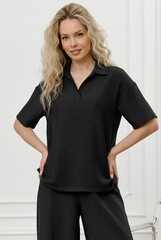 Блузка женская Ясмина-1 Виотекс ЧЁРНЫЙ